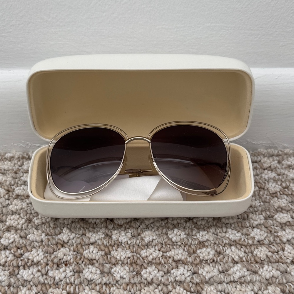 Chloe Gold Sunglasses